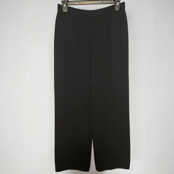 St. John Caviar Knit Pantsuit  with Military Gold Chain Jacket  Sz 12 - Picture 4 of 10